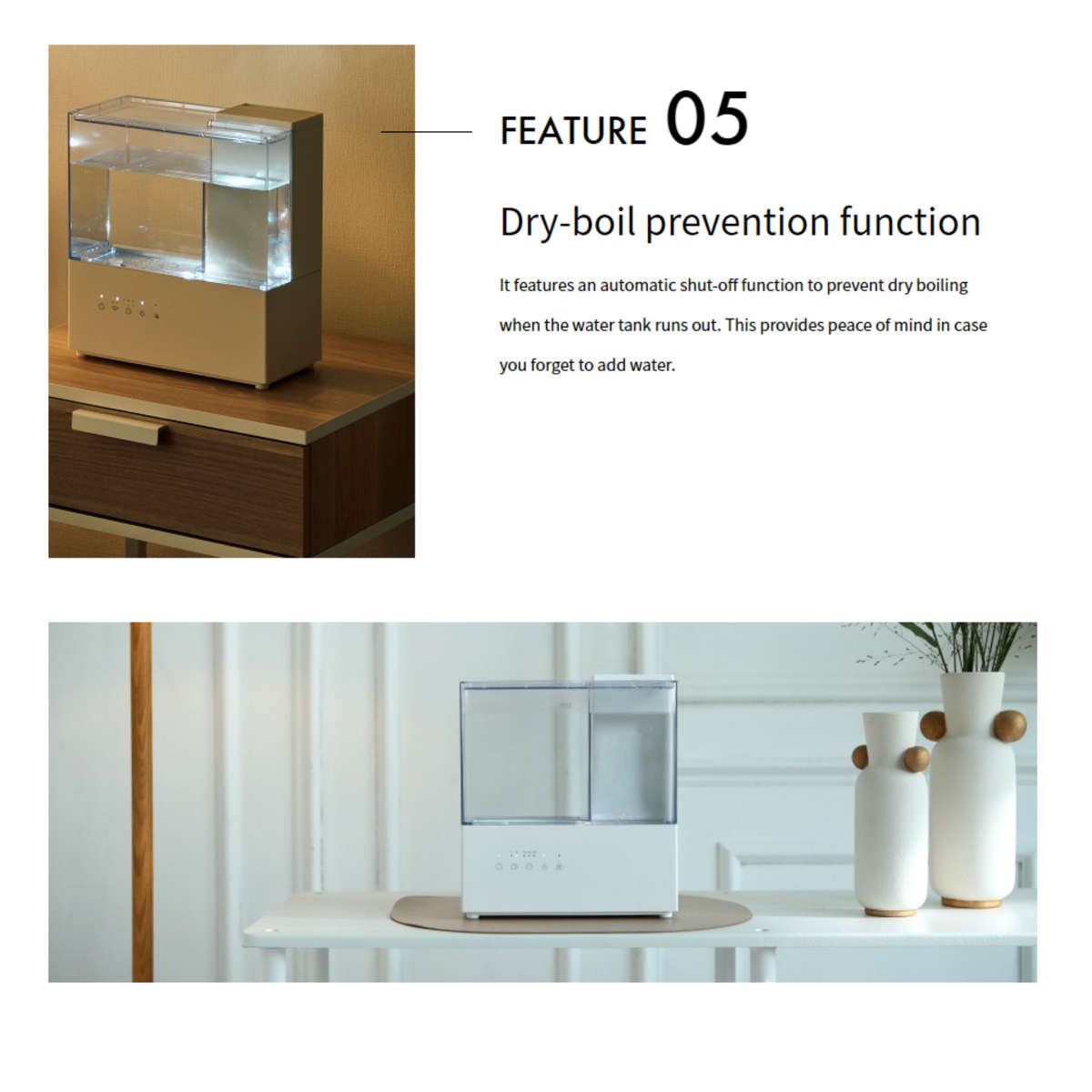 Crystal Aire 3.5L Steam Humidifier