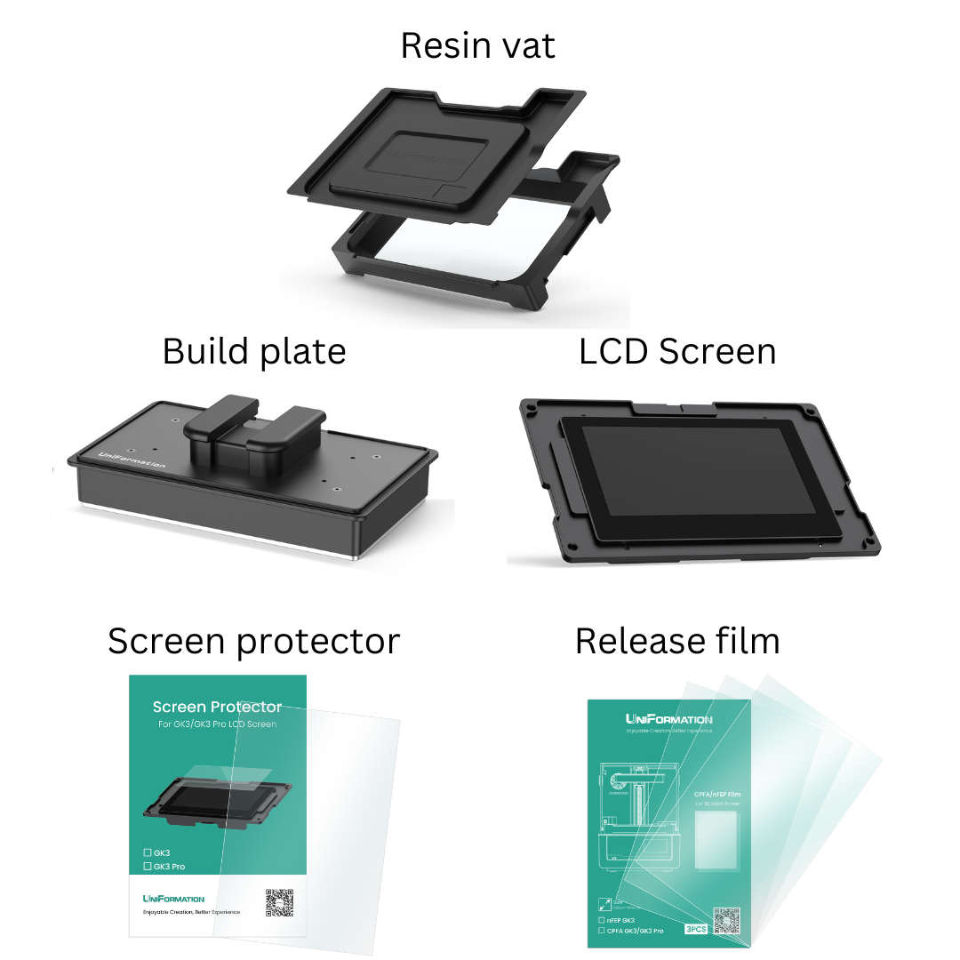 Uniformation GK3 PRO Resin Printer
