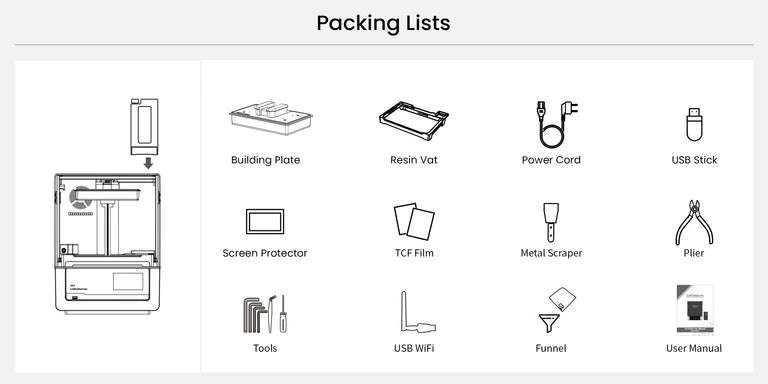Uniformation GK3 Resin Printer