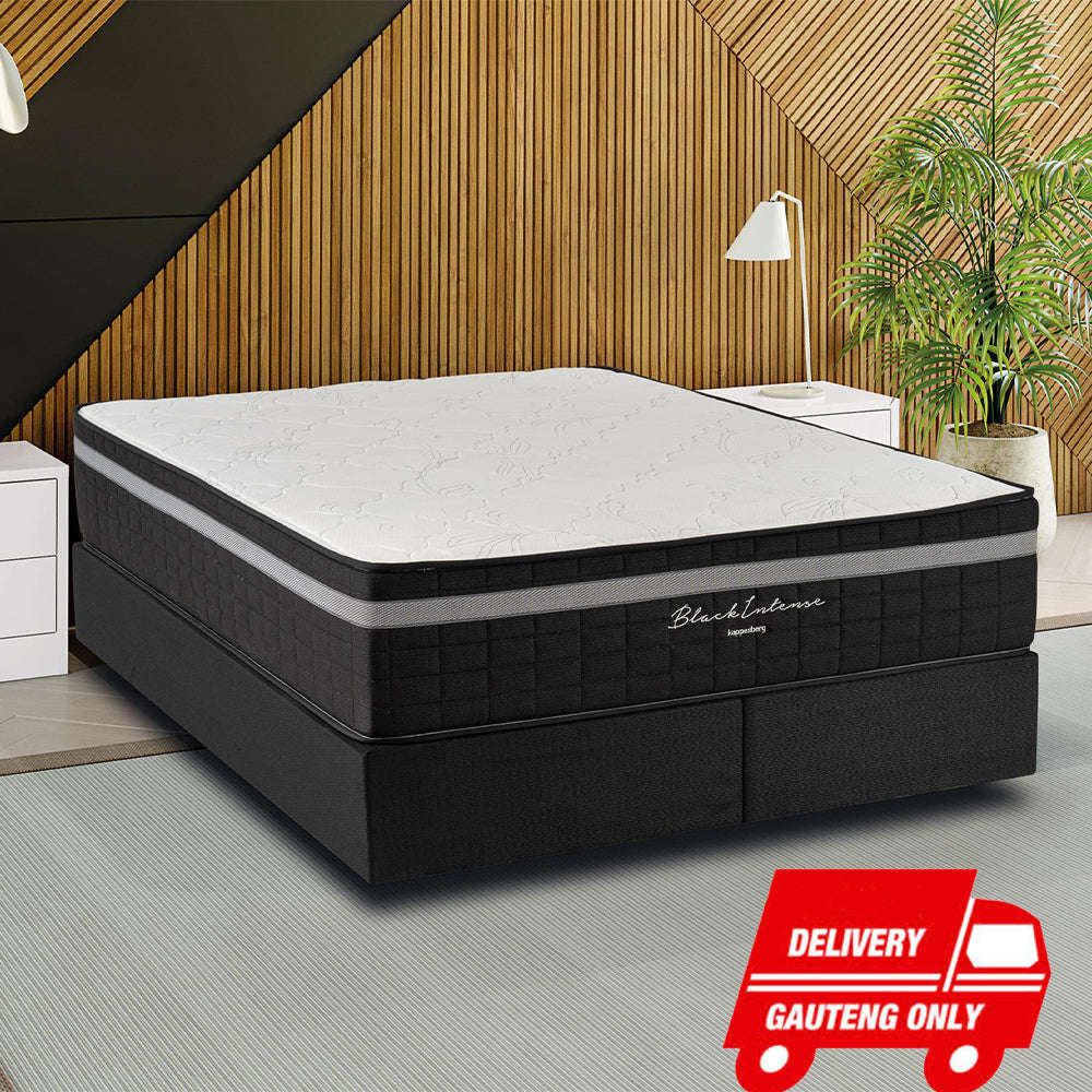 Black Intense Pocket Spring Mattress Only