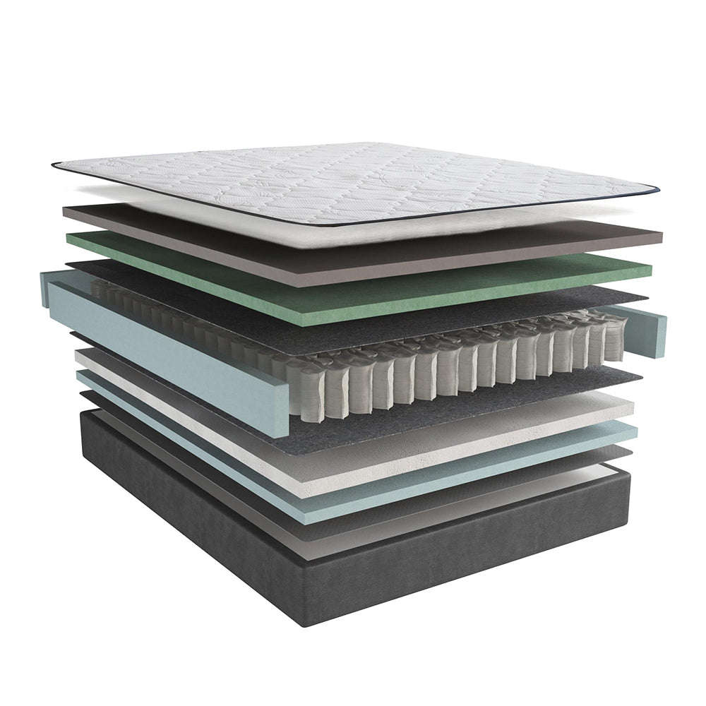 Black Intense Pocket Spring Mattress Only