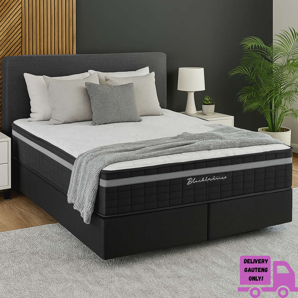 Black Intense Pocket Spring Mattress Only