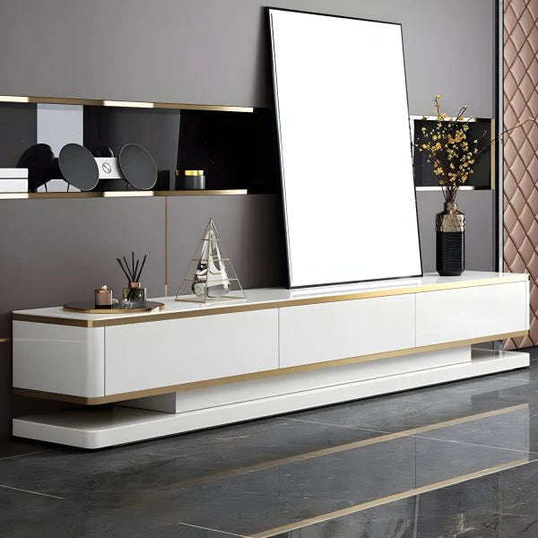 Meana Marble Top Plasma Stand