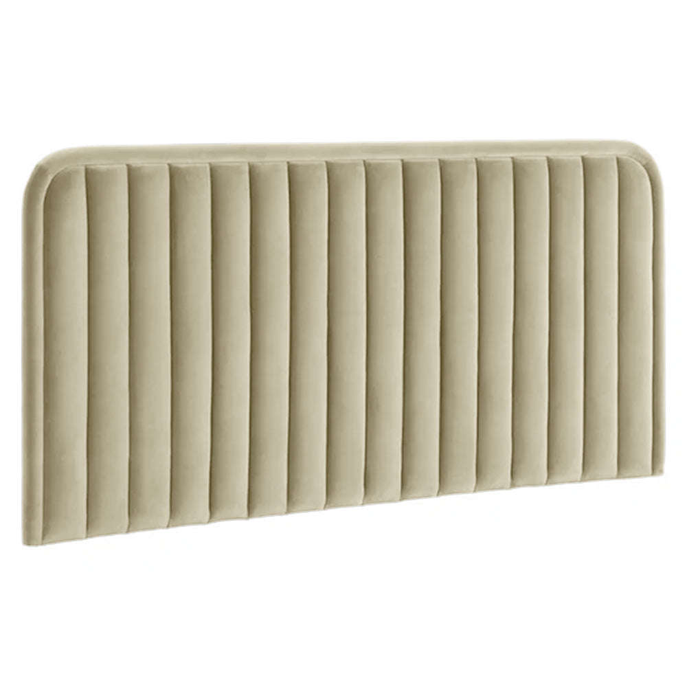 Bodina Channel Velvet Tufted Headboard