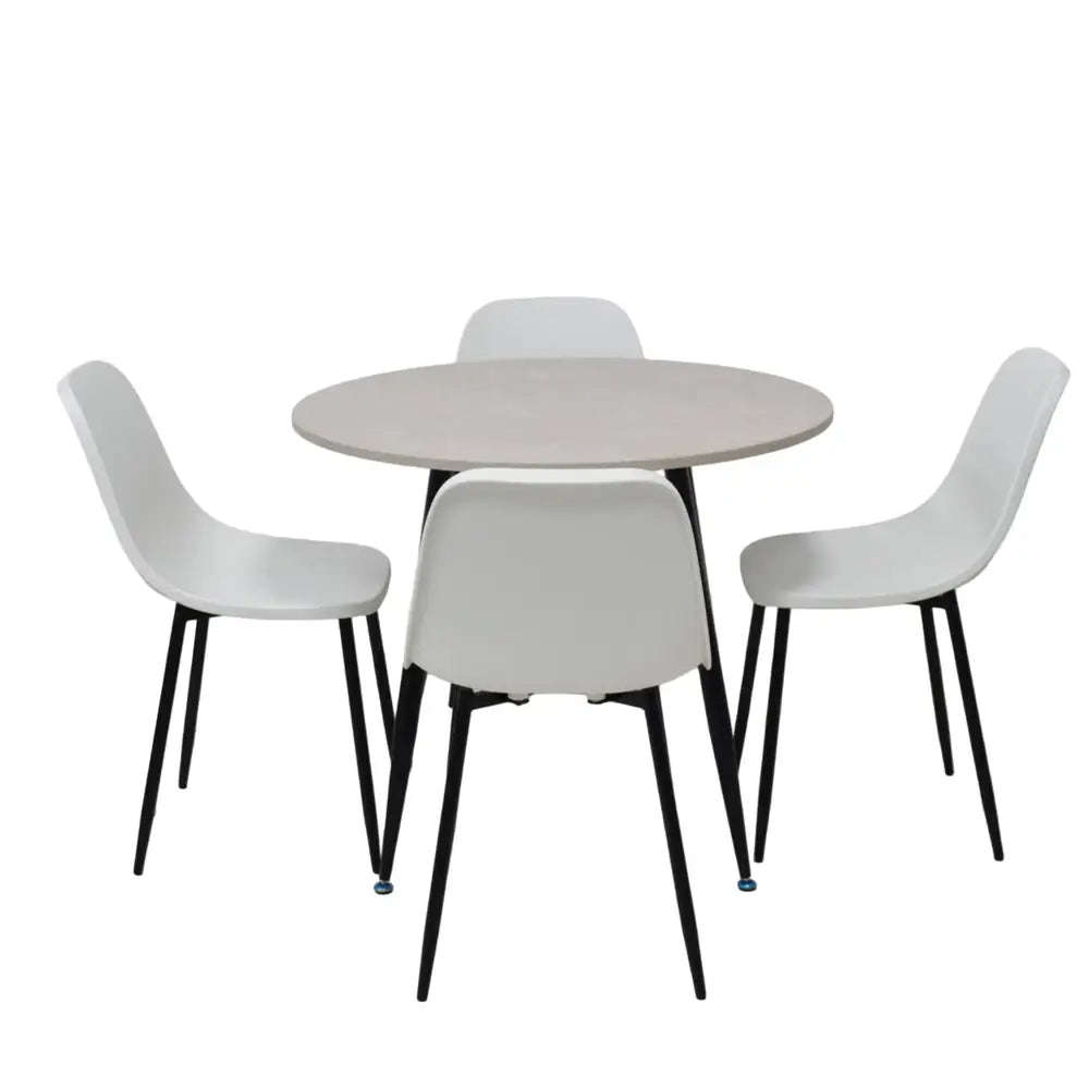 Nordic 5pc Dining Set