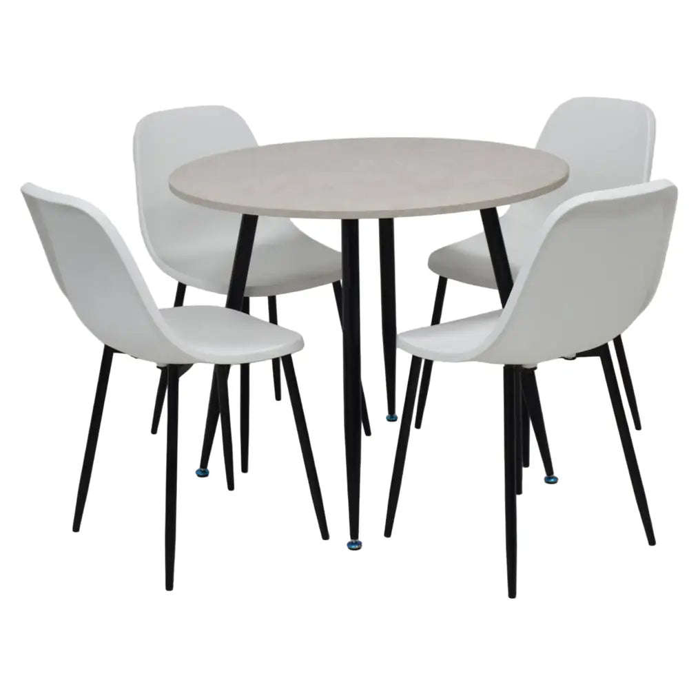 Nordic 5pc Dining Set