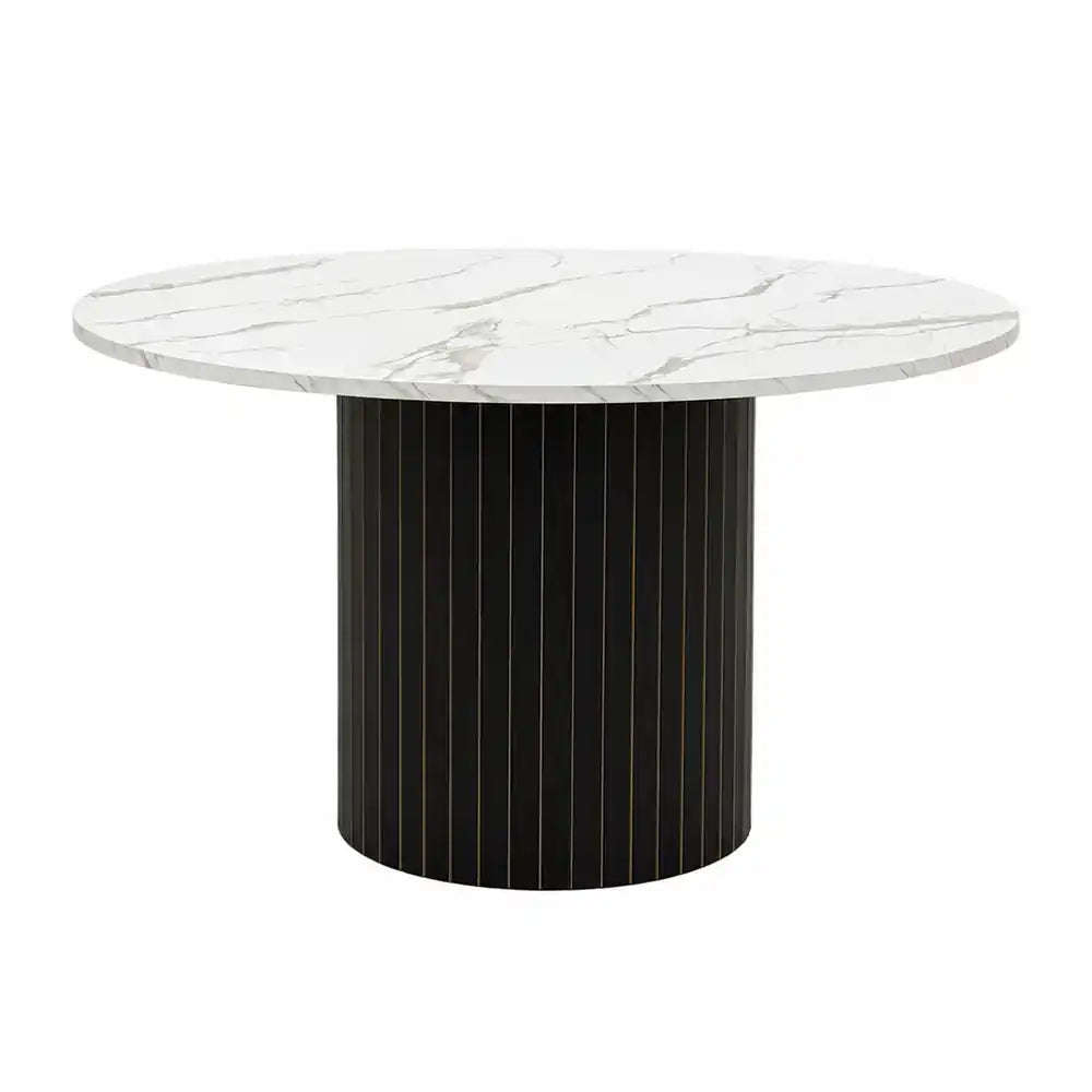Oslo 5pc Dining Set Black-Grey