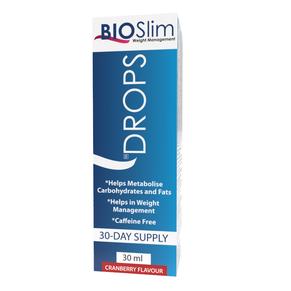 BioSlim Drops Cranberry Flavour 30ml