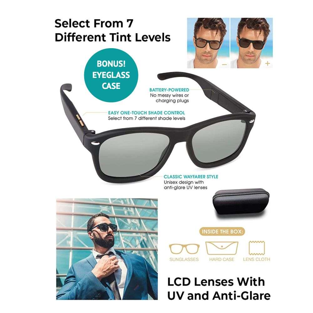 7 Shade LCD Sunglasses