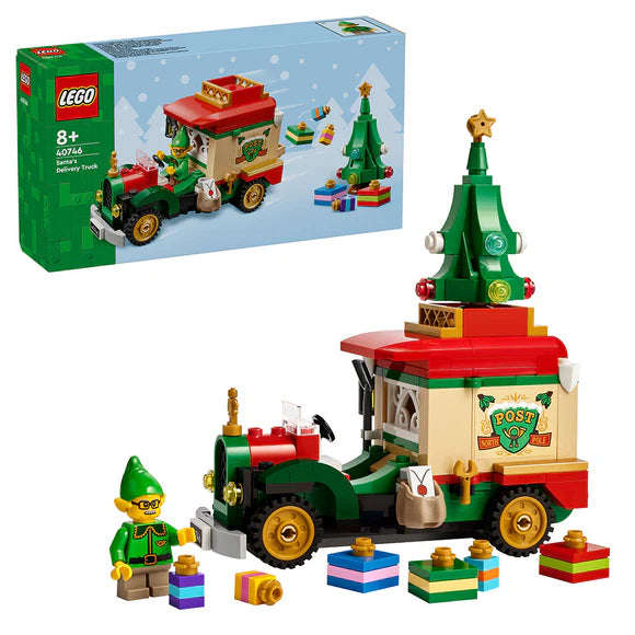LEGO® Santas Delivery Truck Pretend Play Toy 40746