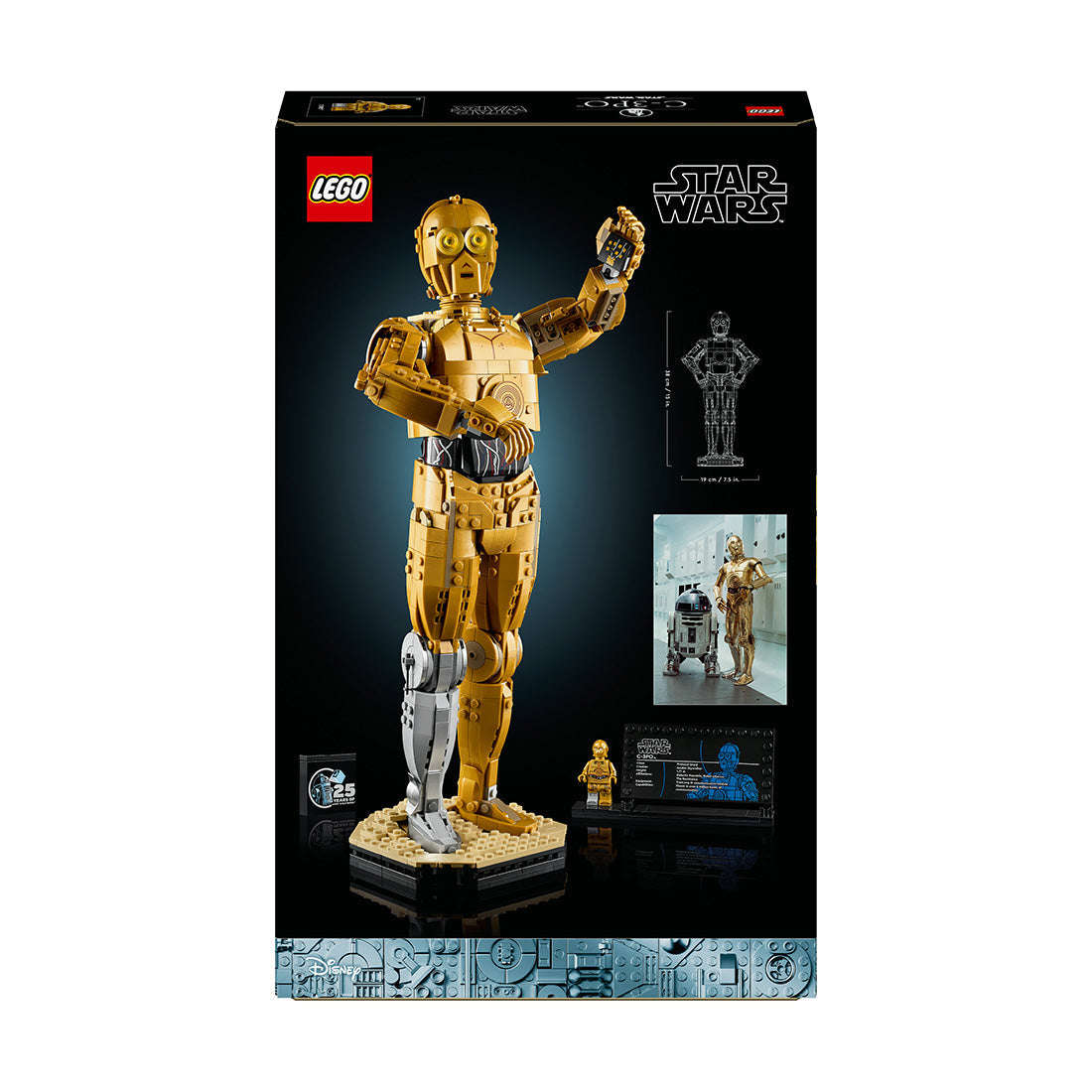 LEGO® Star Wars C-3PO Character, Figure Set for Adults 75398