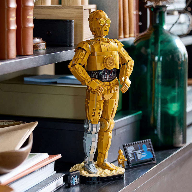 LEGO® Star Wars C-3PO Character, Figure Set for Adults 75398