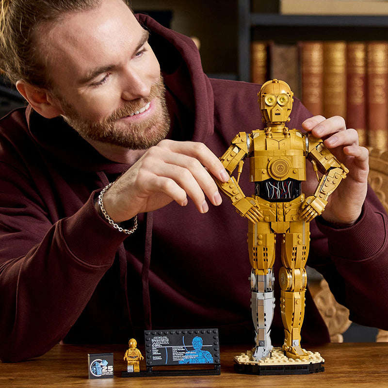 LEGO® Star Wars C-3PO Character, Figure Set for Adults 75398