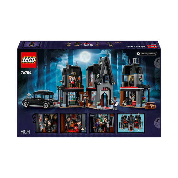 LEGO® Wednesday Morticias Cottage Halloween Gift, Model Building Kit 76786