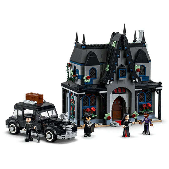 LEGO® Wednesday Morticias Cottage Halloween Gift, Model Building Kit 76786