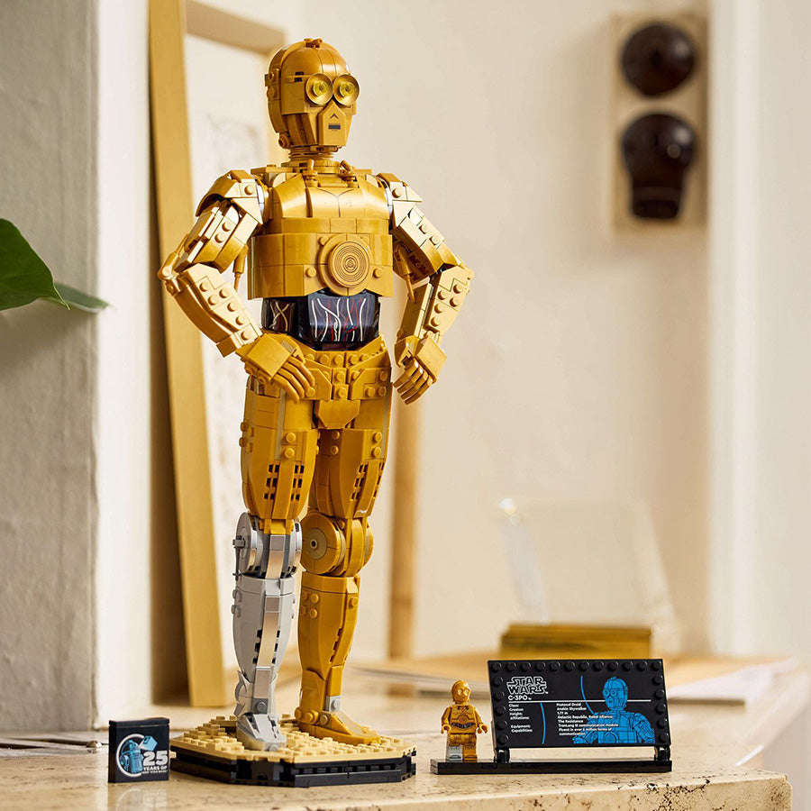 LEGO® Star Wars C-3PO Character, Figure Set for Adults 75398