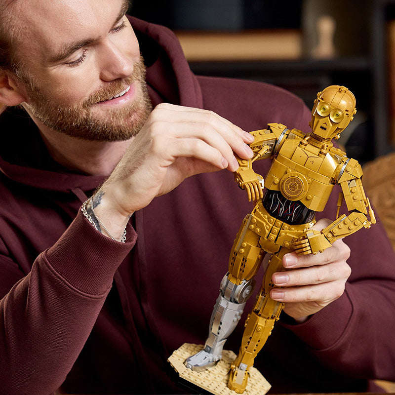 LEGO® Star Wars C-3PO Character, Figure Set for Adults 75398