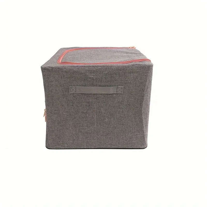 64l Foldable Clothes Storage Box - Navy