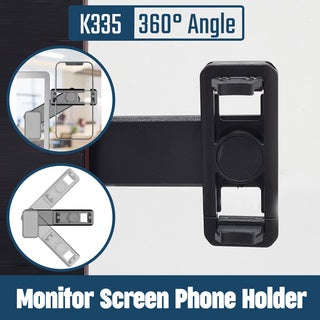 Multi-Function Phone Holder for Laptop/PC