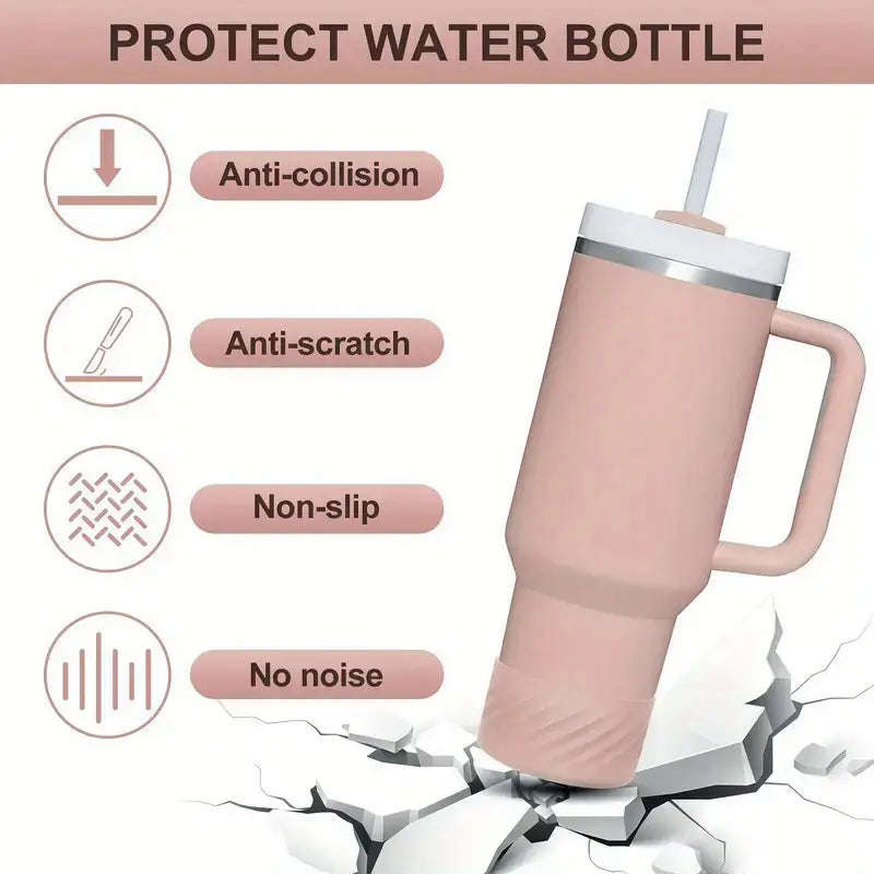 Silicone Boot for 40oz Travel Mugs - Blue