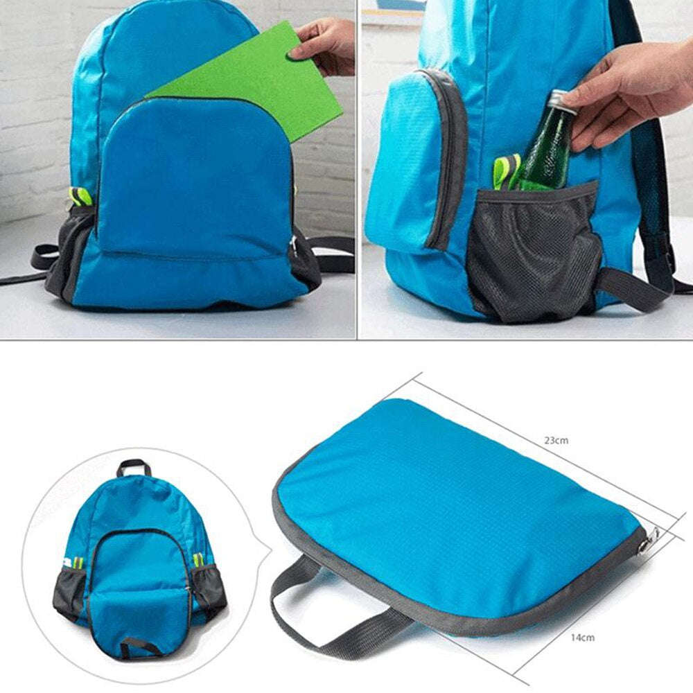 Waterproof Foldable Backpack-ORANGE