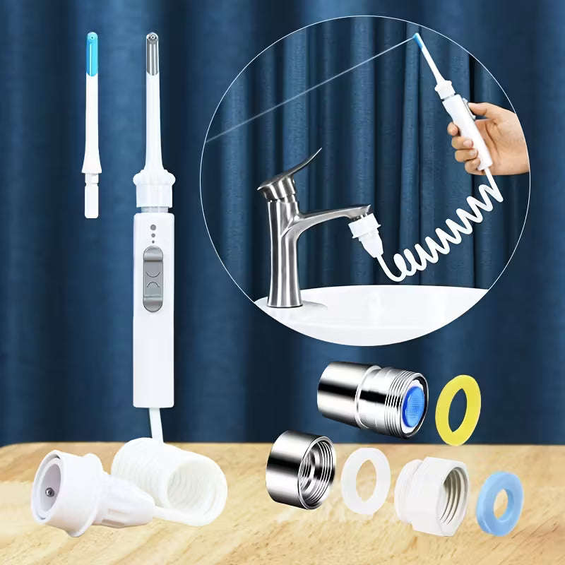 Faucet-Connected Oral Irrigator  Portable Dental Water Flosser