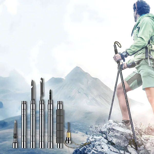 Trekking Pole Survival Kit