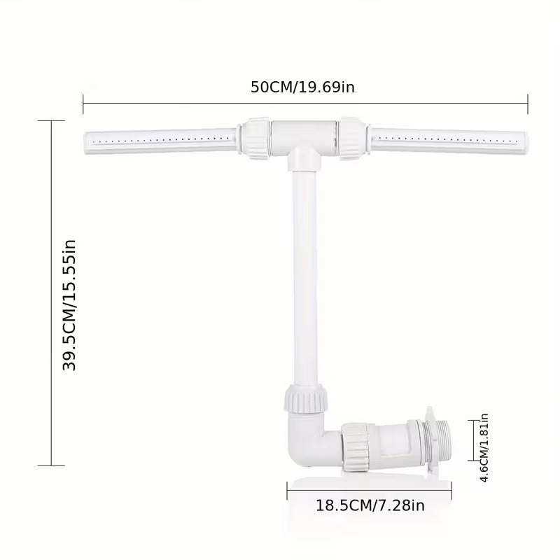 Dual Nozzle Pool Waterfall Fountain