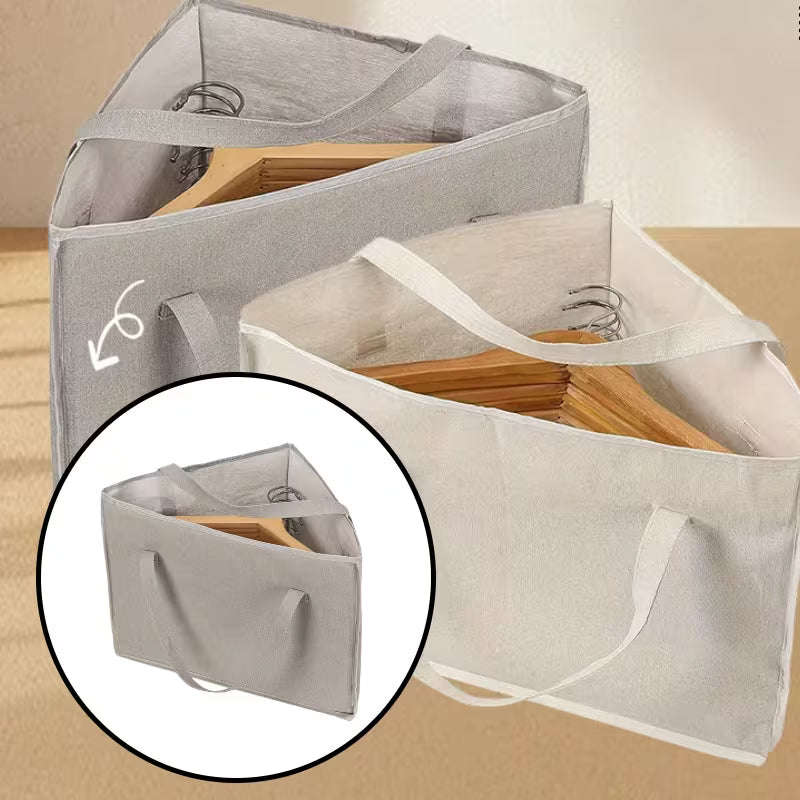 Triangle Hanger Storage Bag - Beige