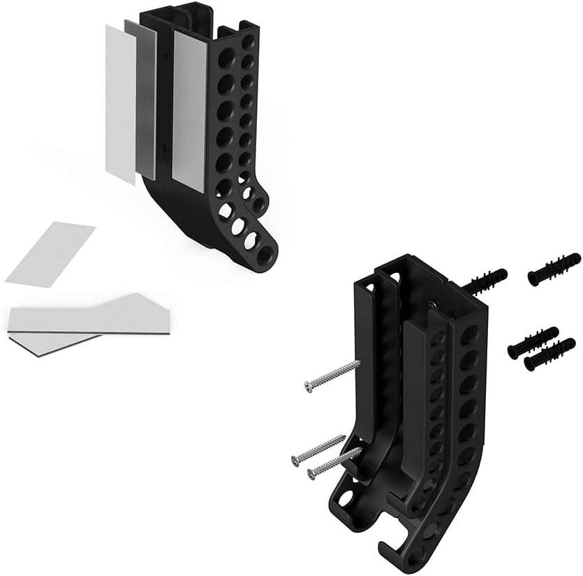 PowerDock AA/AAA WallMounted Battery Organizer 