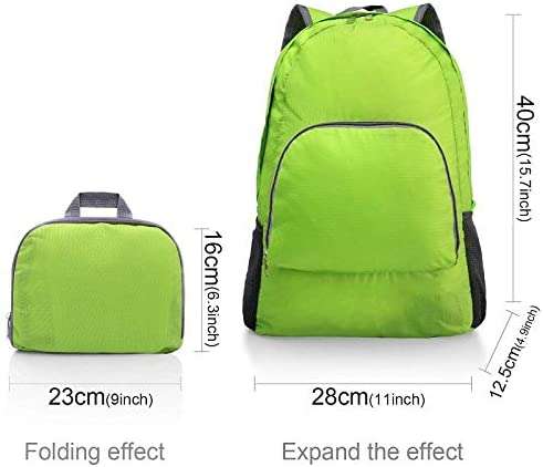 Waterproof Foldable Backpack-ORANGE