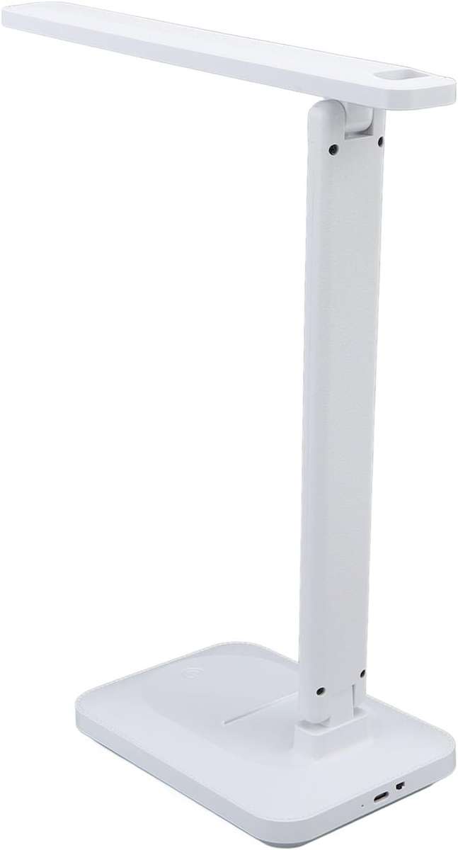 LED Eye Protection Desk Lamp  USB Powered, Anti-Glare, Compact Design - Blue