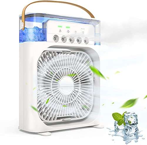 Portable Air Conditioner Fan/Black