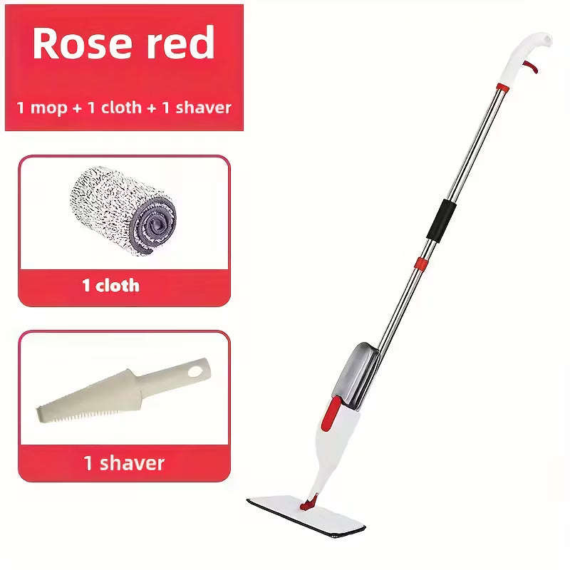 Washable Spray Mop  Precision Cleaning with 180° Rotating Head