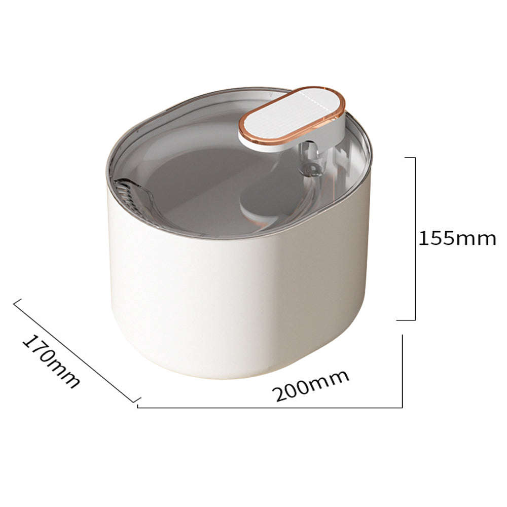 Automatic Pet Water Dispenser-WHITE