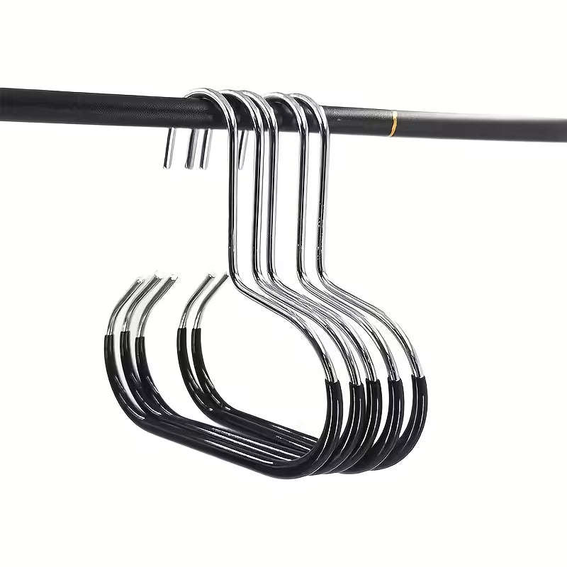 Black Metal Hanger - Cap, Scarf Tie Hangers - 5 pack