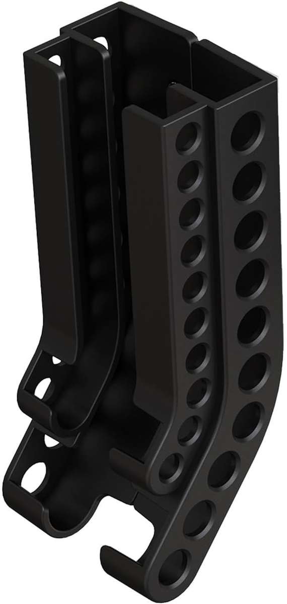 PowerDock AA/AAA WallMounted Battery Organizer 