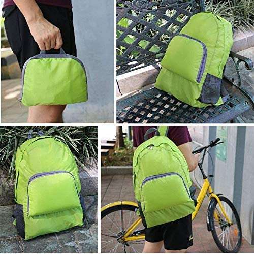 Waterproof Foldable Backpack-ORANGE