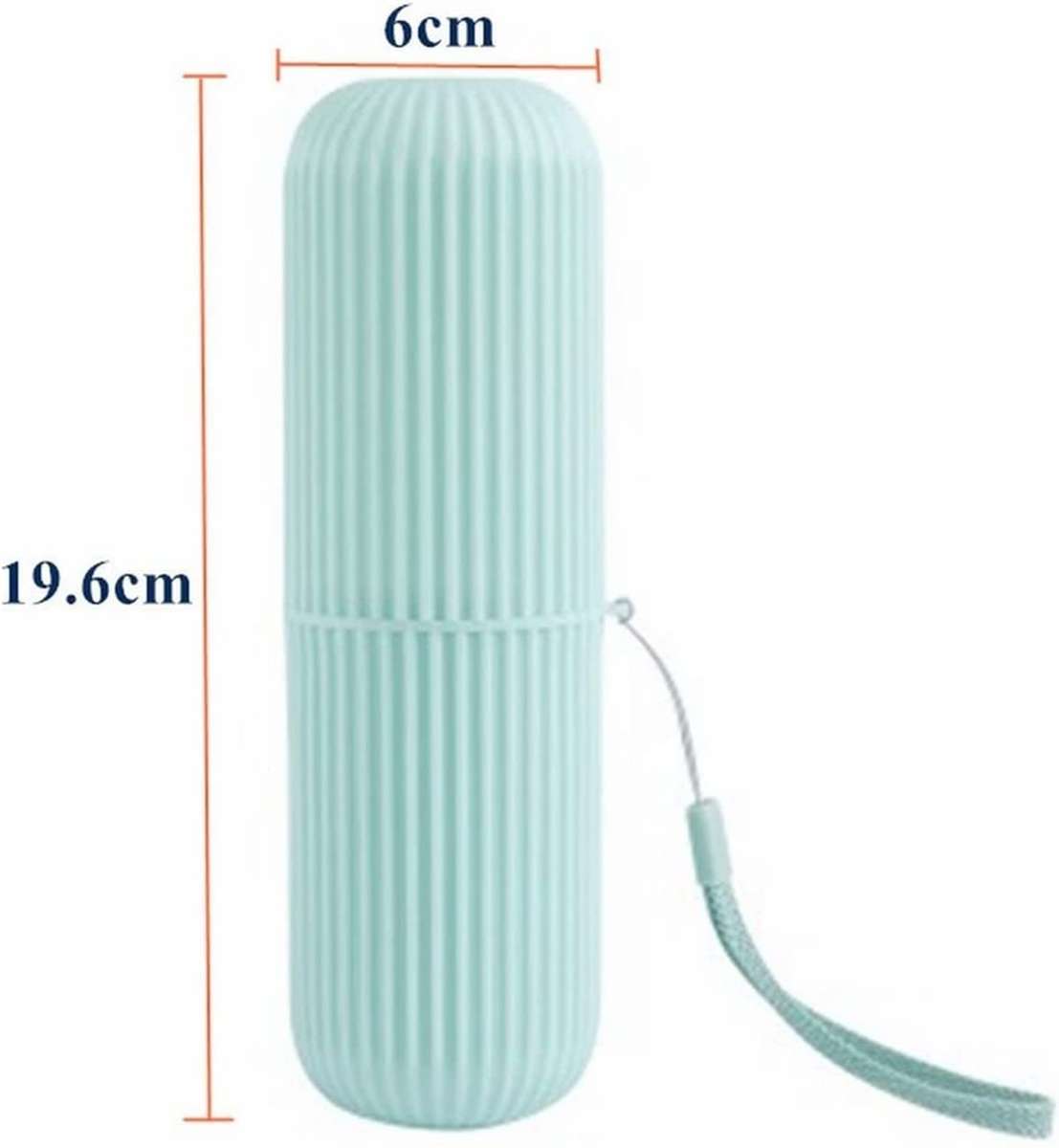 Portable Travel Toothbrush Case-GREY
