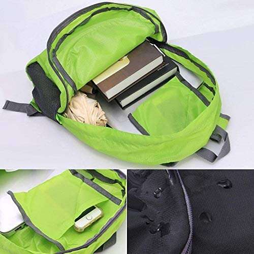 Waterproof Foldable Backpack-ORANGE
