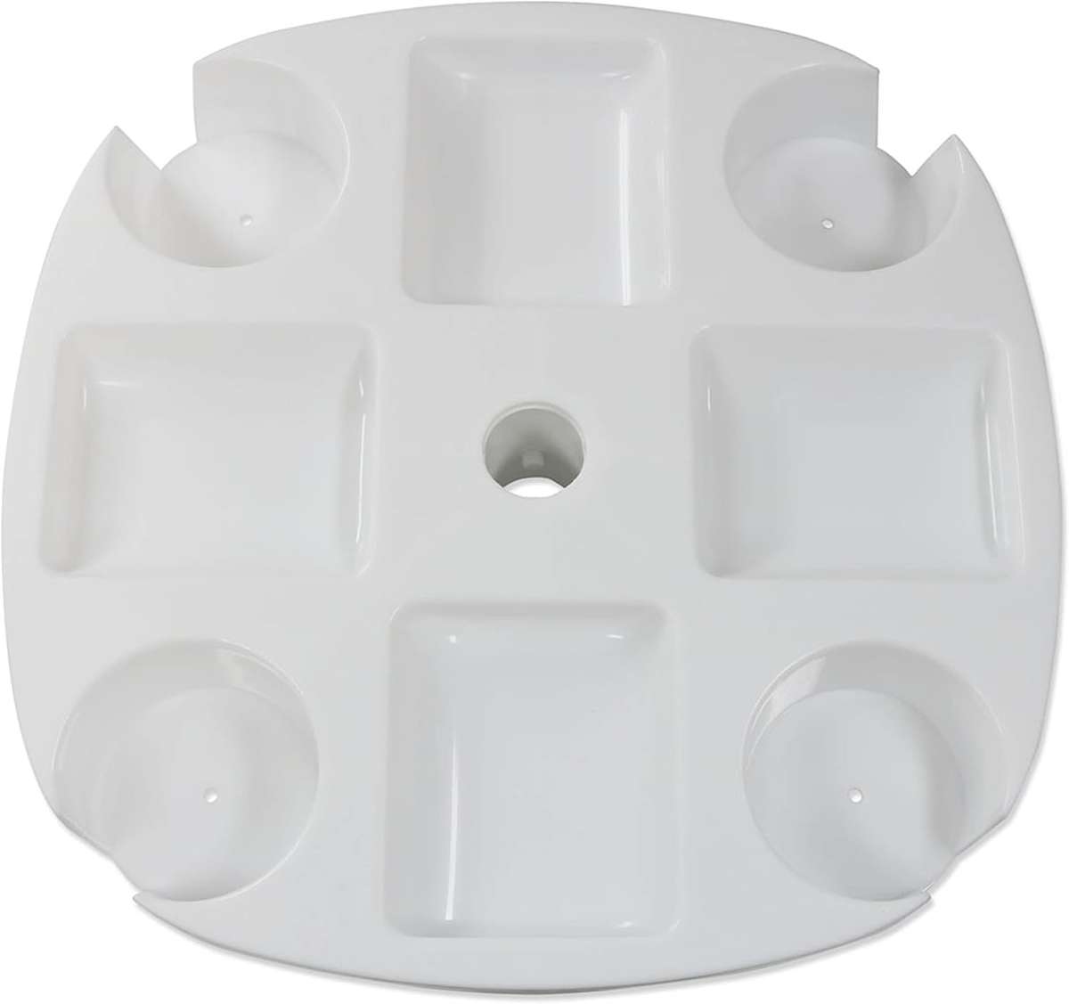 Beach Umbrella Cup Holder with Tray - for Beach & Patio Umbrellas