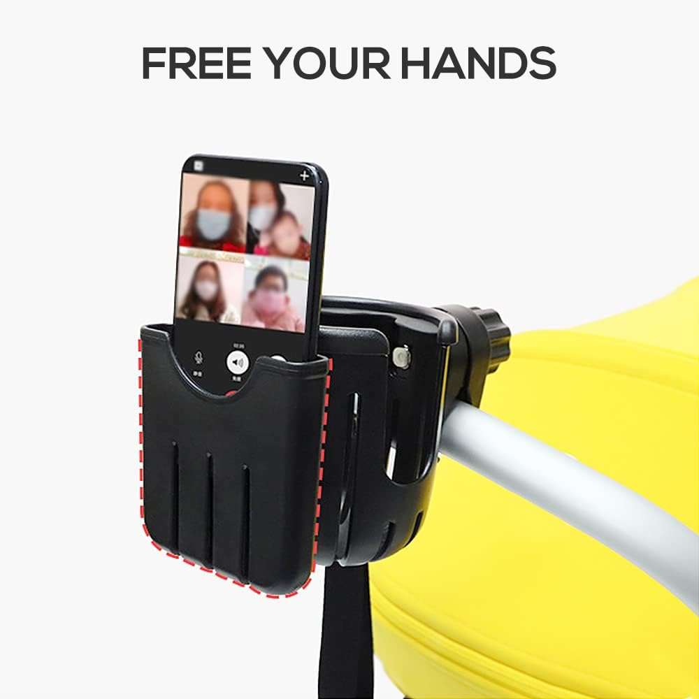 Cup Holder with Phone Holder for Bikes/Prams