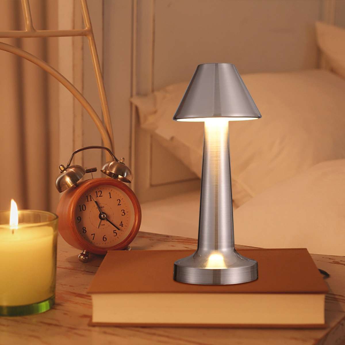 Usb Rechargeable Desk Lamp Night/Pointed