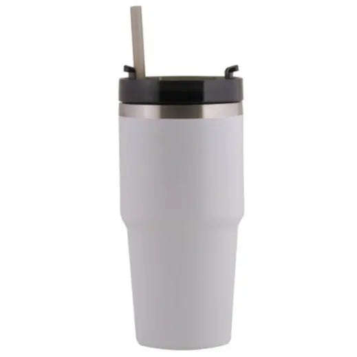 DualSip 600ml Double Wall Travel Tumbler - Black