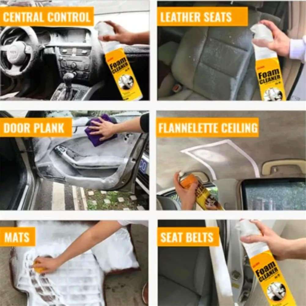100ml Home and Car Multifunctional Powerful Foam Cleaning Kit