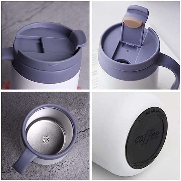 500ml Coffee Mug Vacuum Insulated-Black