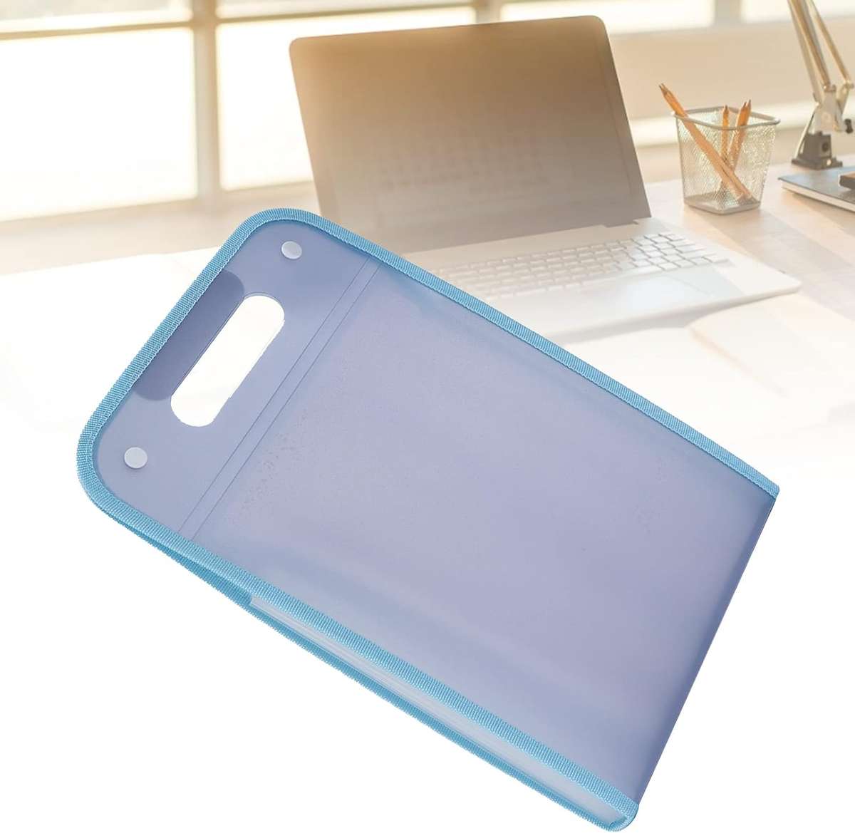 A4 Expanding Storage Folder - 300 Page/White