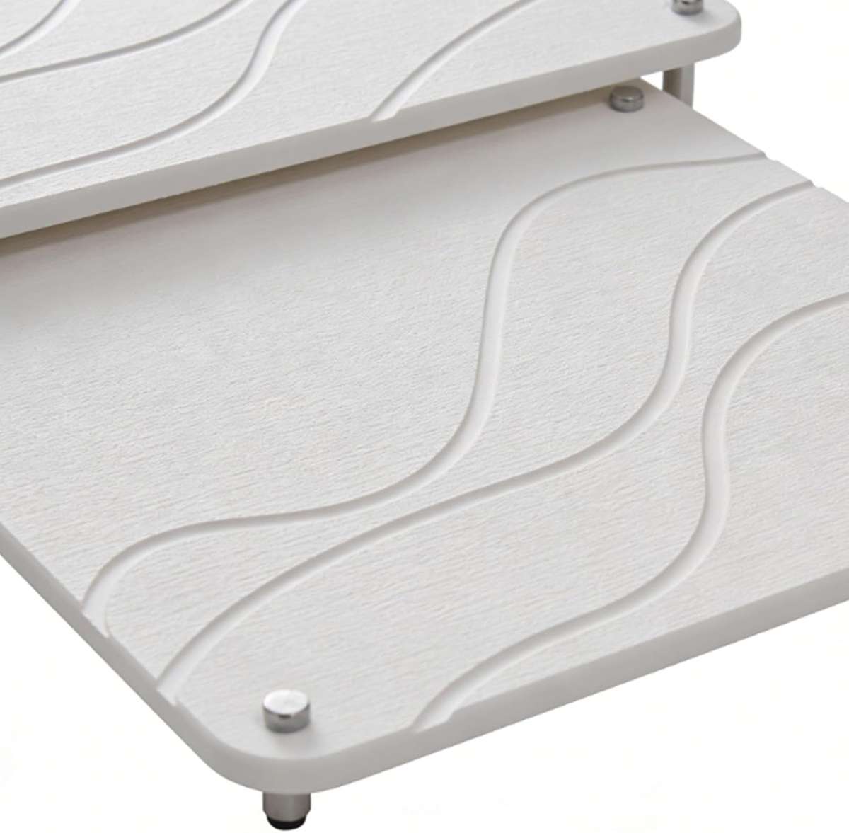 QuickDry Stone Dish Mat Set - Grey