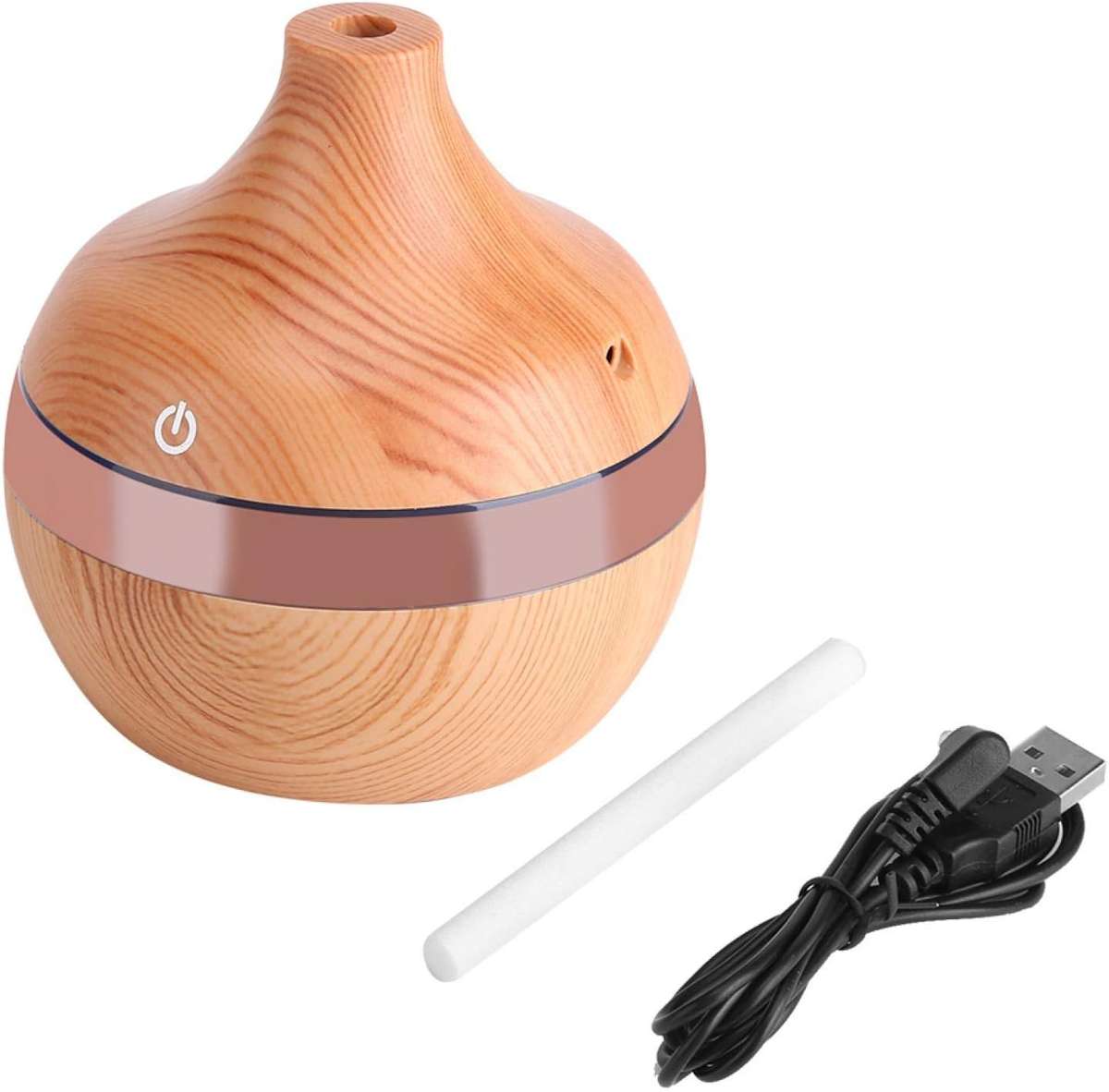 Aromatherapy Usb Humidifier - 300ml/Dark Brown