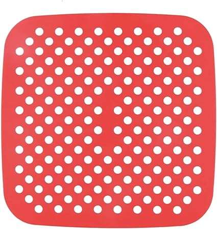 easiClean Reusable Air Fryer Mat - Square/Grey